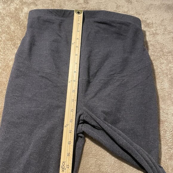 Old Navy Maternity Leggings Women's Size Small Dark Gray Full Length Charcoal - Picture 5 of 7